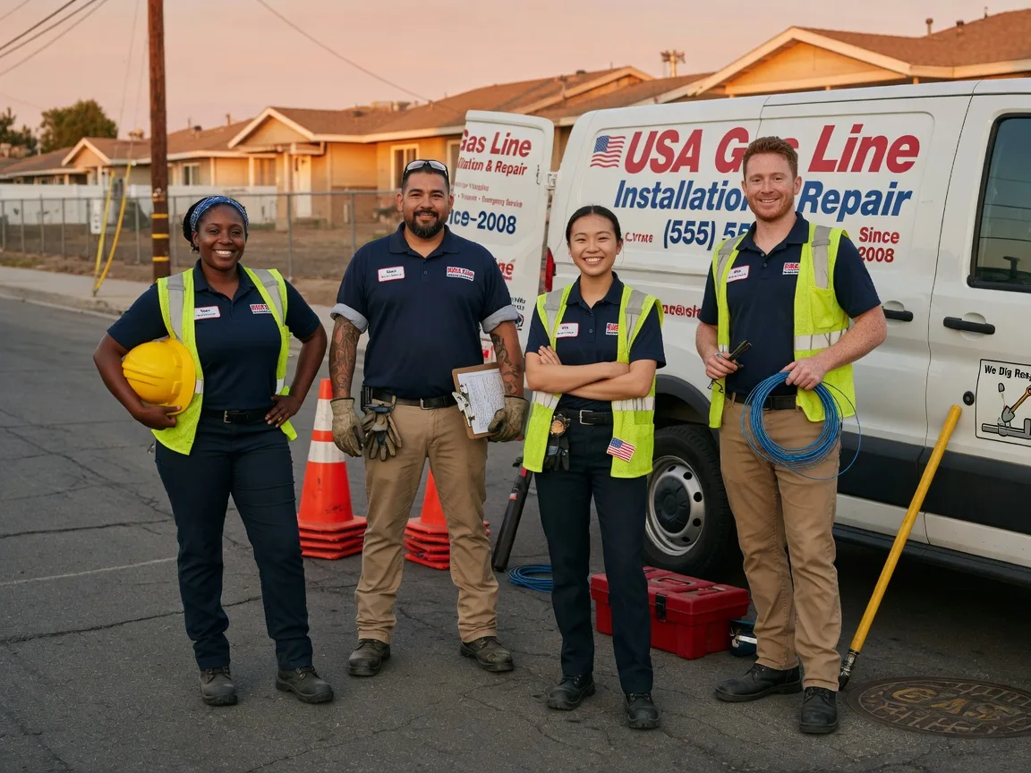 Gas Line Installation company in Venedocia, OH